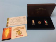 A boxed presentation 'Behind Enemy Lines' (Gulf War Collection) 22ct gold sovereign, dated 1980
