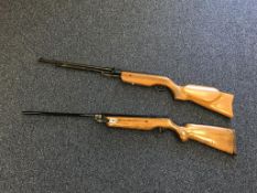 Air rifles, to include a Relum Tornado and a Hoffman