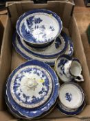 A box of Royal Doulton china