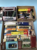 A collection of 'N' gauge model railway, to include Graham Farish, Minitrix and Lima etc.