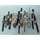 A collection of wristwatches