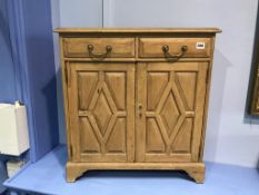 A small pine cabinet