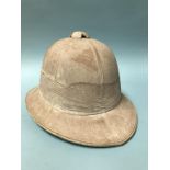 A pith helmet