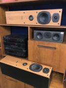 Stereo separates, to include a Philips CD player, Yamaha receiver and Tannoy speakers etc.