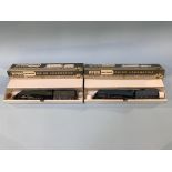 Two boxed Wrenn 00 gauge model trains