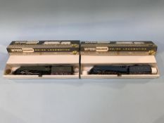 Two boxed Wrenn 00 gauge model trains