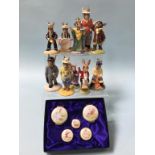 A quantity of Royal Doulton Bunnykins figures and enamels etc.