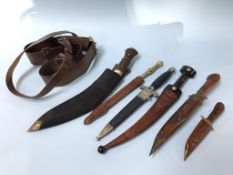 A Third Reich Second World war DLV flyers knife stamped F & A Helbig and a collection of various