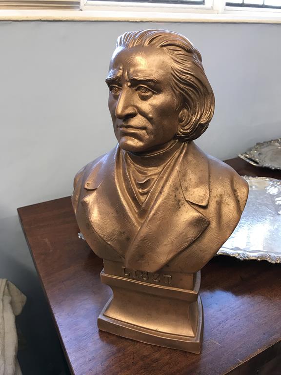 Two busts of Beethoven and Liszt - Image 2 of 2