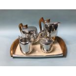 A Picquot Ware tea set