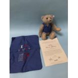A Steiff 'Crystal' Teddy Bear, with white tag, number 660948, made exclusively for Austria, light
