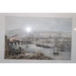 Large print, 'Newcastle Upon Tyne, in the reign of Queen Elizabeth', 65cm x 97cm