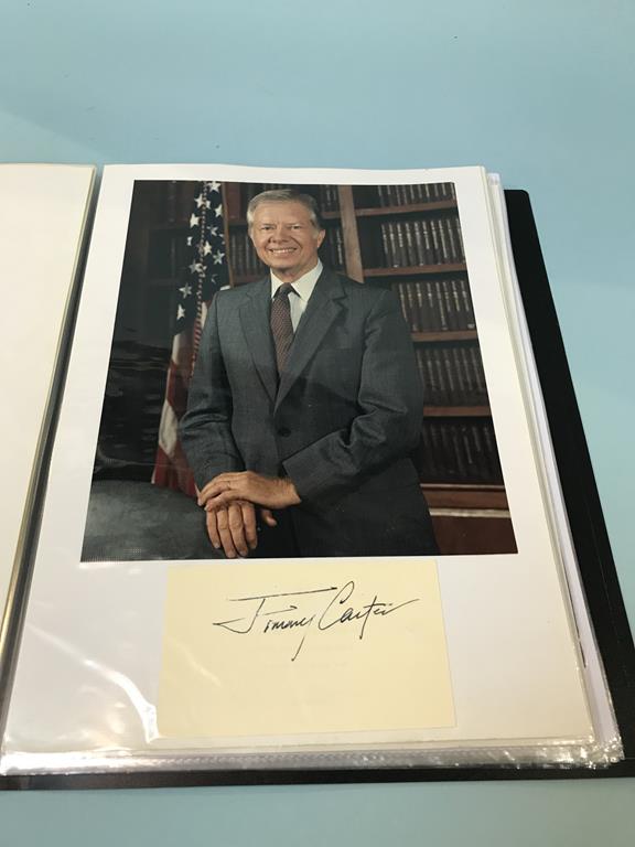 Autographs; Over twenty two signatures, some with photographs to include Fred Perry, Bobby Robson, - Image 5 of 8