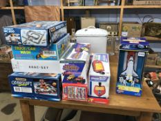 Various boxed toys