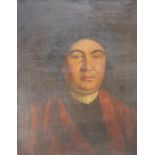 After M. F. Quadal, oil on canvas, signed, 'Portrait of a noble man', 68cm x 48cm