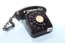 A black GPO phone