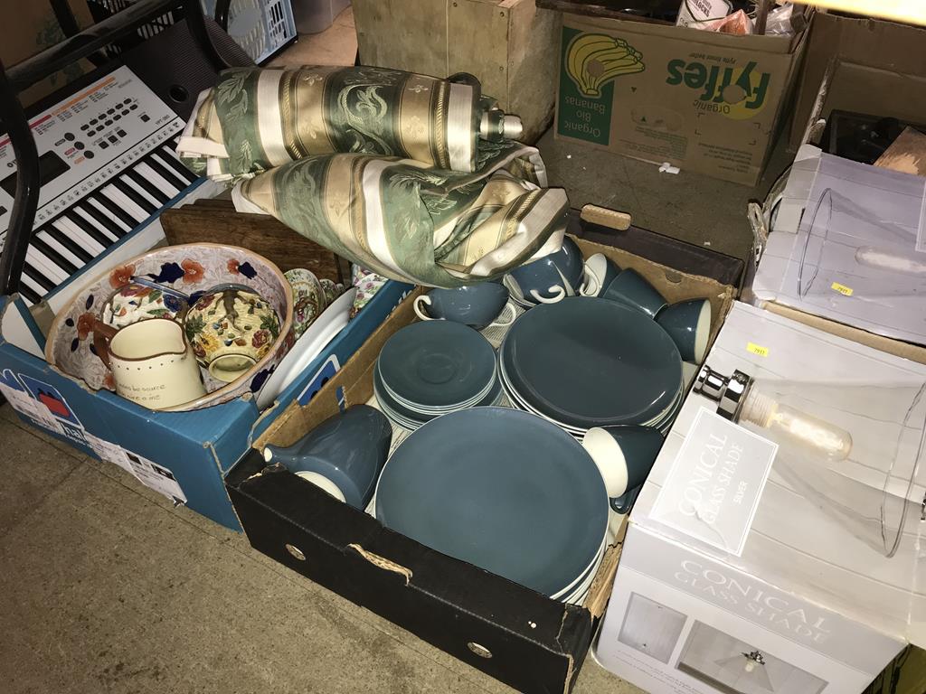 Four boxes of assorted, and two light fittings - Image 3 of 3