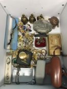 A collection of costume jewellery etc.