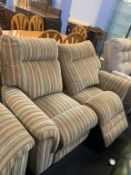 A Parker Knoll two seater settee (Electric)