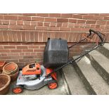 A Quick Silver petrol lawnmower