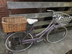 A ladies Raleigh cycle