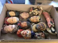 A collection of Bosun style heads