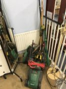 Assorted gardening equipment