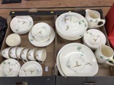 A part Royal Doulton 'Coppice' dinner and tea service