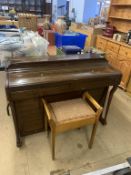 A Deco style mini piano by Spencer