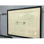 Print 'Take Wing' after Alan Stones, signed and numbered 51/85