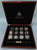 A cased set of silver coins '2013 Fabulous 12'