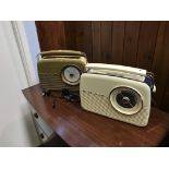 Two retro Bush radios