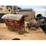 A model horse and cart