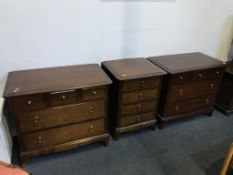 Three Stag Minstrel chest of drawers