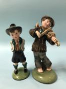 Two Stefan Dakon Royal Belvedere Austrian figures