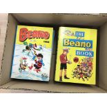 A collection of vintage Beano and Dandy Annuals