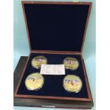 Famous Ships of the World coin set, complete cased set of VE Day, Diana Princess of Wales set and