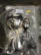 A bag of Georgian silver spoons, 4oz