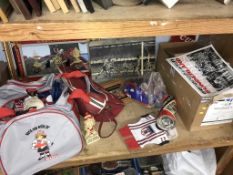 A quantity of SAFC memorabilia