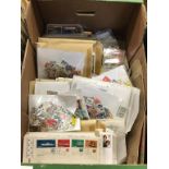 A quantity of loose stamps