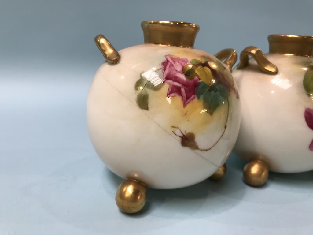 Two pairs of Royal Worcester vases, no's 155 and 415 - Image 3 of 3
