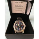 A boxed 75th Anniversary Battle of Britain wristwatch