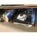 Various old computer equipment, toys etc.