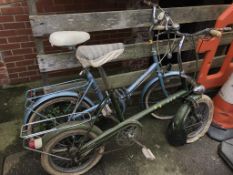 Two ladies bikes