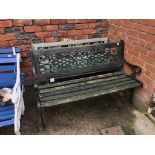 Two garden benches