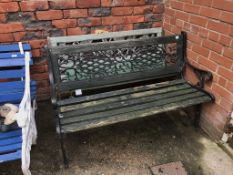 Two garden benches