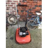 A Flymo lawnmower