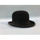 A bowler hat