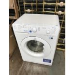 An Indesit washing machine