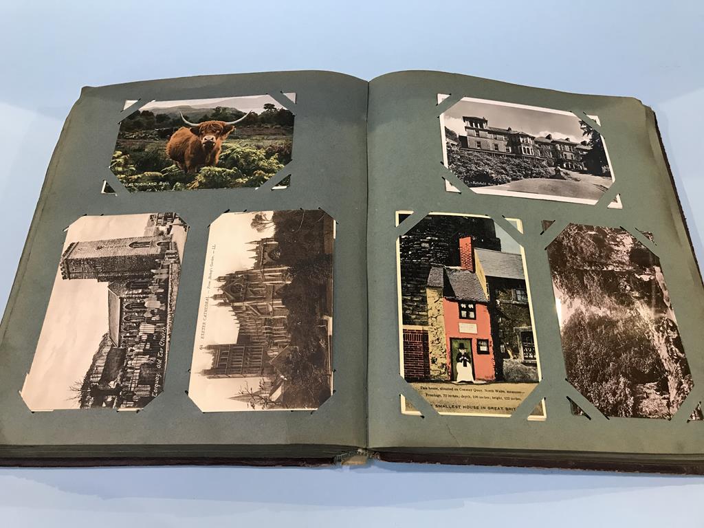 A postcard album and contents, to include Lake District etc. - Image 9 of 10